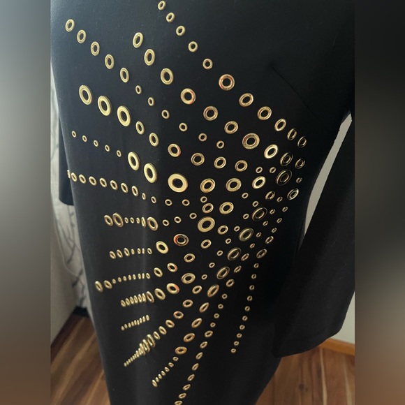 Calvin Klein Black Pullover Dress Size 10-Fits like 8 - Picture 4 of 8